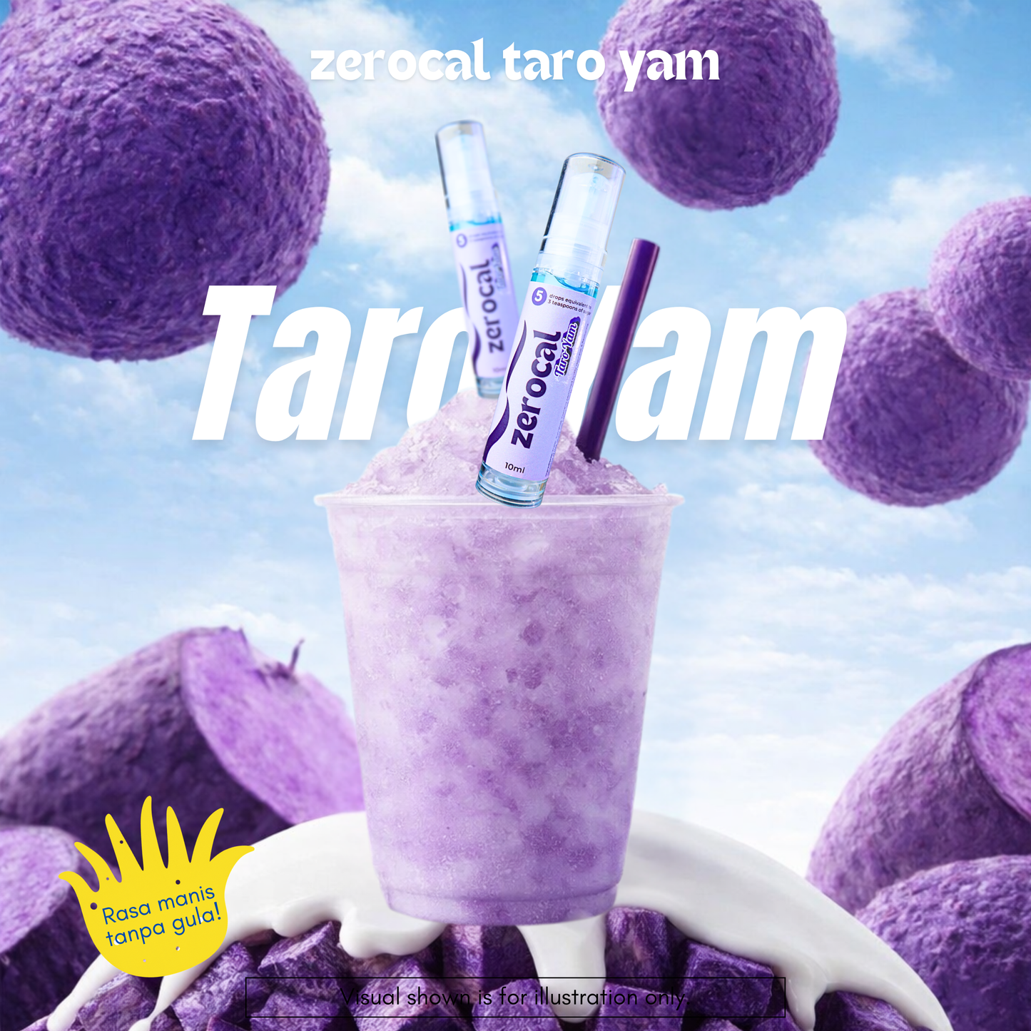 39 Perisa Pemanis Tanpa Gula & Tanpa Kalori Berperisa Buah