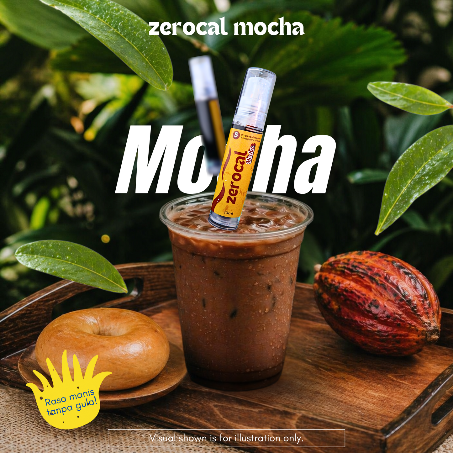 39 Perisa Pemanis Tanpa Gula & Tanpa Kalori Berperisa Buah